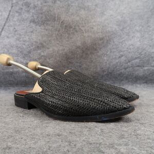 Band of Gypsies Shoes Womens 7.5 Mule Flats Woven Slip On Skipper Boho Comfort